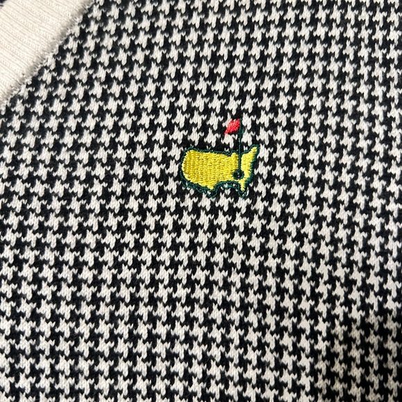 Vintage Bobby Jones Cotton Cashmere Blend Golf Vest- Augusta Masters - Picture 2 of 6